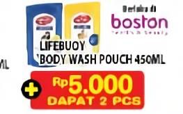 Promo Harga LIFEBUOY Body Wash 450 ml - Hypermart