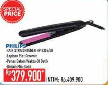 Promo Harga PHILIPS HP 8302 | Hair Straightener 00  - Hypermart