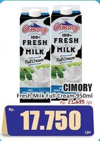 Promo Harga Cimory Fresh Milk Full Cream 950 ml - Hari Hari