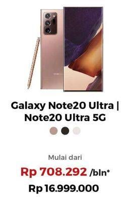 Promo Harga SAMSUNG Galaxy Note 20 Ultra / Note 20 Ultra 5G  - Erafone