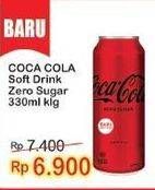 Promo Harga COCA COLA Minuman Soda Zero 330 ml - Indomaret
