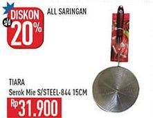 Promo Harga Tiara Serok Mie Stainless Steel  - Hypermart