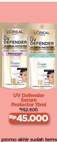 Promo Harga LOREAL UV Defender 15 ml - Alfamart