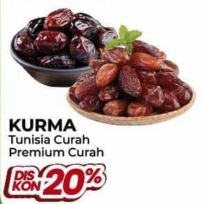 Promo Harga Kurma Curah Tunisia per 100 gr - Yogya