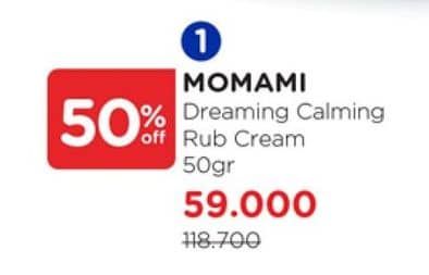 Promo Harga Momami Dreamy Calming Cream 50 gr - Watsons