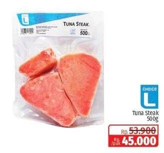 Promo Harga Choice L Tuna Steak 500 gr - Lotte Grosir