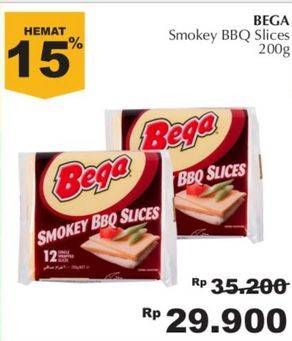 Promo Harga BEGA Smokey BBQ Slices 200 gr - Giant