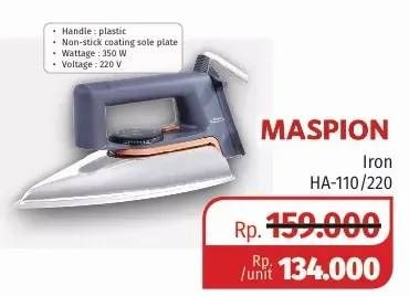 Promo Harga Maspion HA-110 / 220  - Lotte Grosir