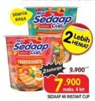 Promo Harga Sedaap Mie Cup All Variants 85 gr - Superindo