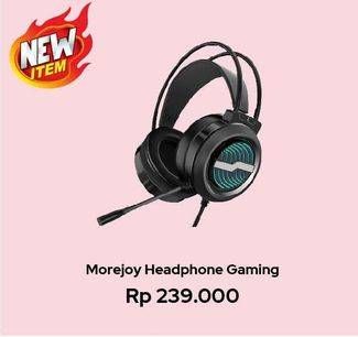 Promo Harga Morejoy Headphone Gaming  - Erafone