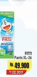 Promo Harga Fitti Pants XL26 26 pcs - Alfamart