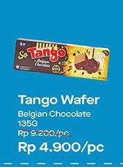 Promo Harga TANGO Wafer So Tango Belgian Chocolate 135 gr - Alfamart