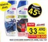 Promo Harga Head & Shoulders Shampoo All Variants 300 ml - Superindo