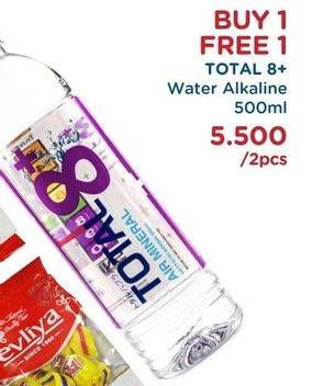 Promo Harga TOTAL 8 Water per 2 botol 500 ml - Watsons