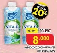 Promo Harga Hydro Coco Vita-D 330 ml - Superindo