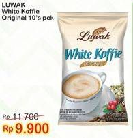 Promo Harga Luwak White Koffie Original 10 sachet - Indomaret