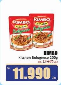 Promo Harga Kimbo Kitchen Siap Santap Bolognese 200 gr - Hari Hari