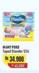 Promo Harga Mamy Poko Perekat Xtra Kering NB-S24 24 pcs - Alfamart