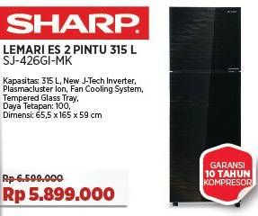 Promo Harga Sharp SJ-426 GI MK  - COURTS