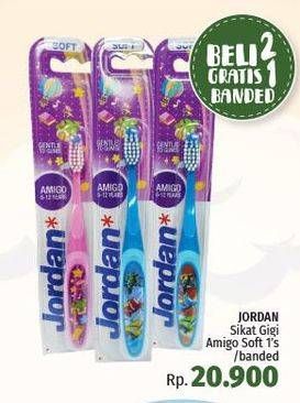 Promo Harga JORDAN Tooth Brush Amigu  - LotteMart