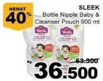 Promo Harga SLEEK Baby Bottle, Nipple and Accessories Cleanser 900 ml - Giant