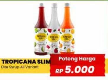 Promo Harga Tropicana Slim Syrup All Variants 750 ml - Yogya