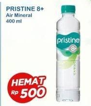 Promo Harga PRISTINE 8 Air Mineral 400 ml - Indomaret