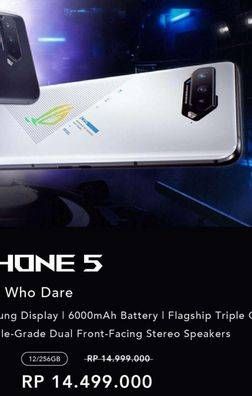 Promo Harga ASUS ROG Phone 5  - Erafone