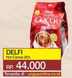 Promo Harga DELFI Hot Cocoa Indulgence per 20 sachet 25 gr - Yogya