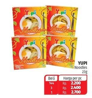 Promo Harga YUPI Candy Noodles 23 gr - Lotte Grosir