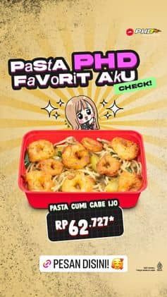 Promo Harga Pasta Cumi Cabe Ijo  - Pizza Hut