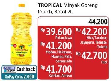 Promo Harga Tropical Minyak Goreng Pouch/Botol  - Alfamidi