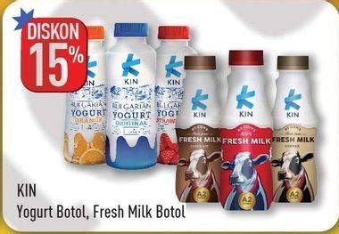 Promo Harga KIN Bulgarian Yogurt/Fresh Milk  - Hypermart
