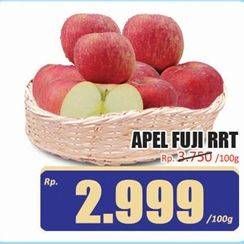 Promo Harga Apel Fuji RRT per 100 gr - Hari Hari