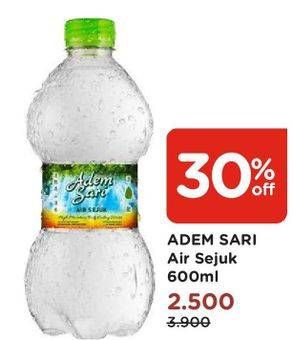 Promo Harga ADEM SARI Air Sejuk 600 ml - Watsons