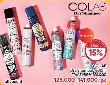 Promo Harga Colab Dry Shampoo 200 ml - Guardian