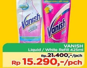 Promo Harga VANISH Liquid, White 425 mL  - TIP TOP