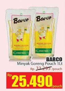 Promo Harga BARCO Minyak Goreng Kelapa 1 ltr - Hari Hari