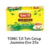 Promo Harga Tong Tji Teh Celup Jasmine Dengan Amplop per 25 pcs 2 gr - Alfamart