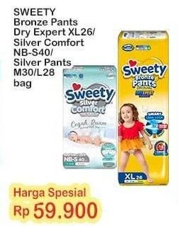 Sweety Bronze Pants Dry X-Pert/Sweety Silver Comfort Perekat/Sweety Silver Pants