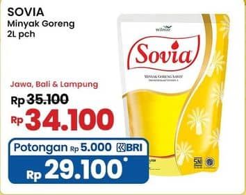 Promo Harga Sovia Minyak Goreng 2000 ml - Indomaret