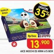 Promo Harga Aice Mochi All Variants per 6 pcs 30 gr - Superindo