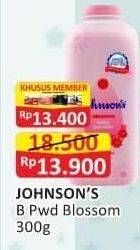 Promo Harga JOHNSONS Baby Powder Blossom 300 gr - Alfamart