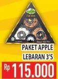 Promo Harga Parcel Hampers Cookies Apple Lebaran 3 pcs - Hypermart