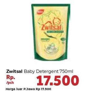 Promo Harga ZWITSAL Baby Fabric Detergent 750 ml - Carrefour
