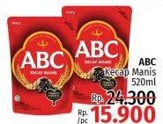 Promo Harga ABC Kecap Manis 520 ml - LotteMart