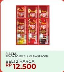 Promo Harga Fiesta Ready To Go All Variants 54 gr - Yogya