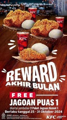 Promo Harga Reward Akhir Bulan  - KFC