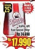 Promo Harga Kapal Api Kopi Bubuk Special 380 gr - Hypermart