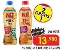 Promo Harga NU Milk Tea/NU Teh Tarik   - Superindo
